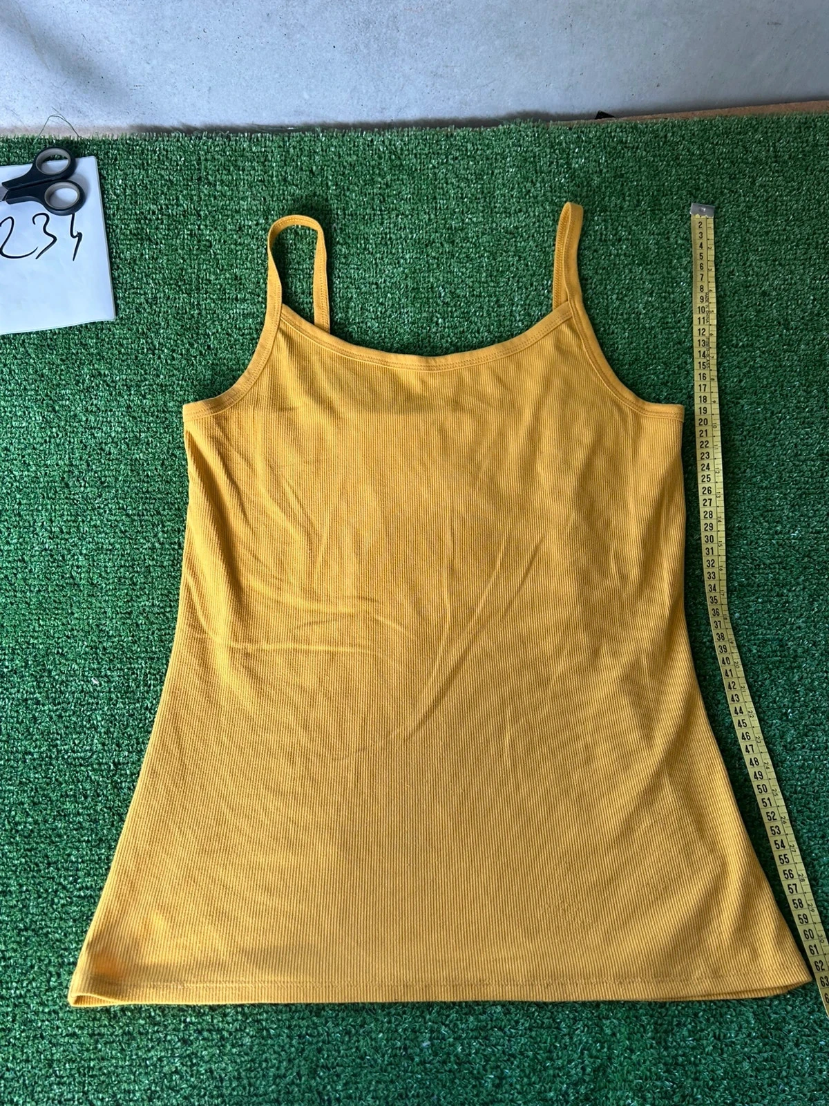 Débardeur jaune moutarde no boundaries